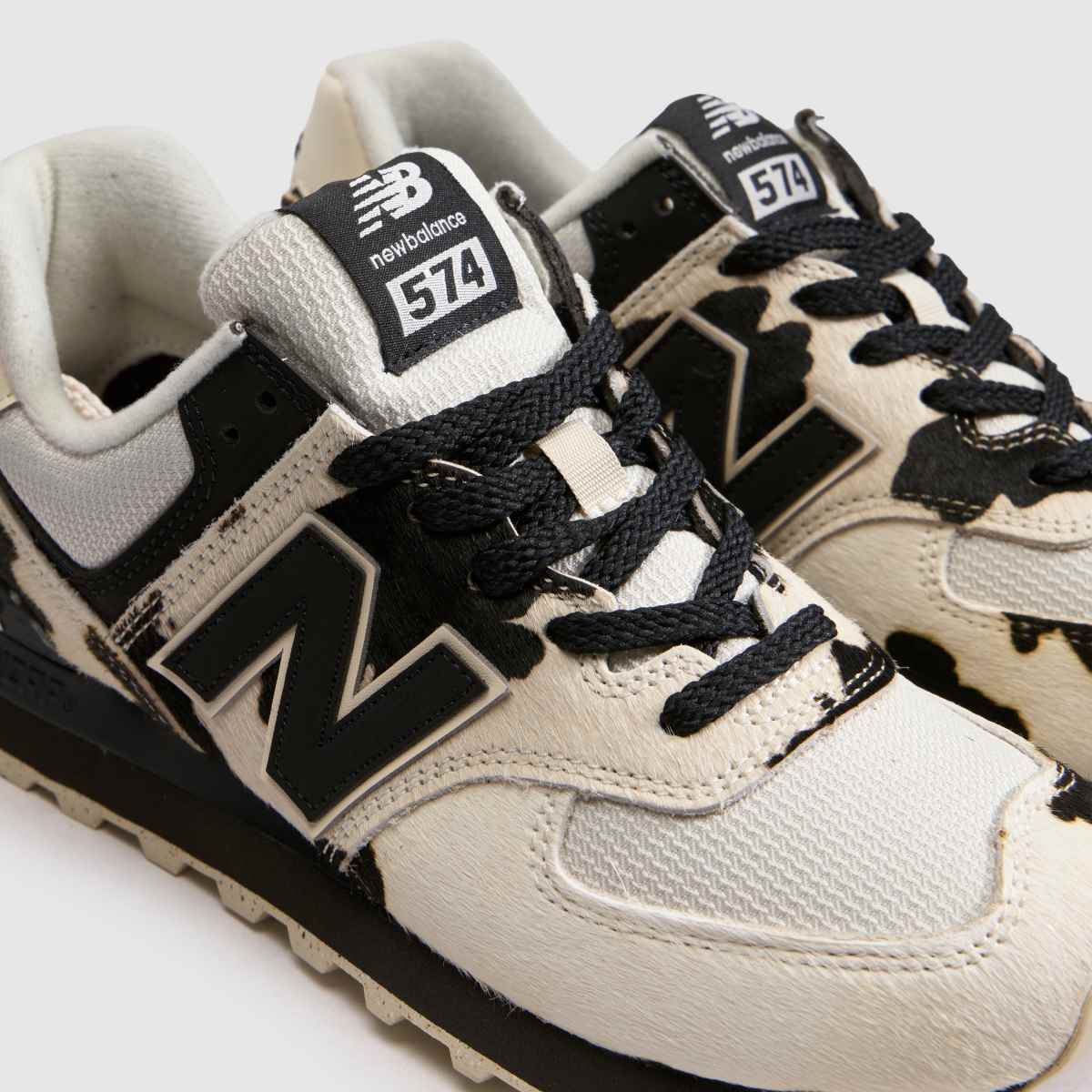 Damen New Balance Schwarz-weiß 574 Sneaker New Balance 574 4