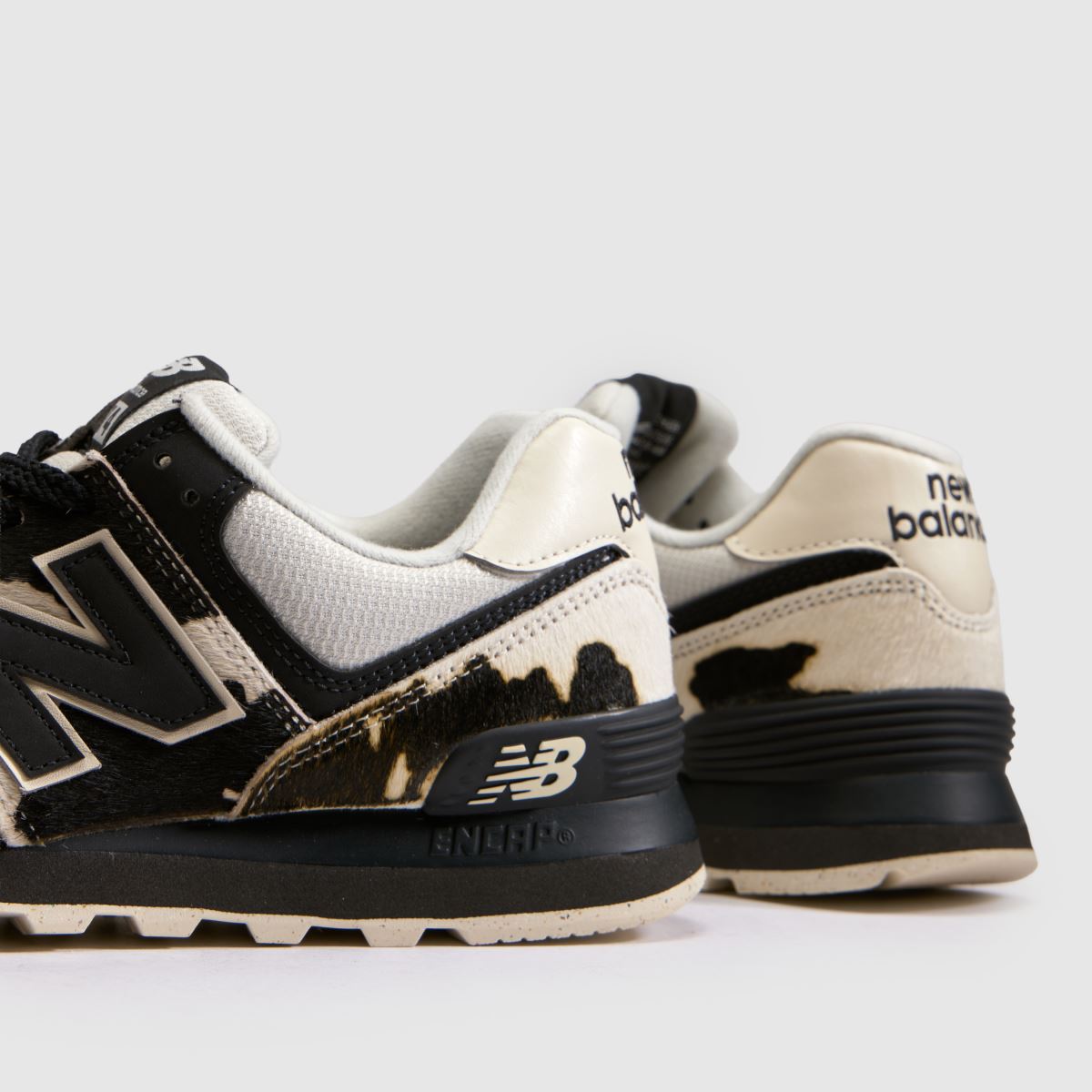 Damen New Balance Schwarz-weiß 574 Sneaker New Balance 574 7