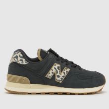 New Balance 574 in Black Multi New Balance 574,1 of 4