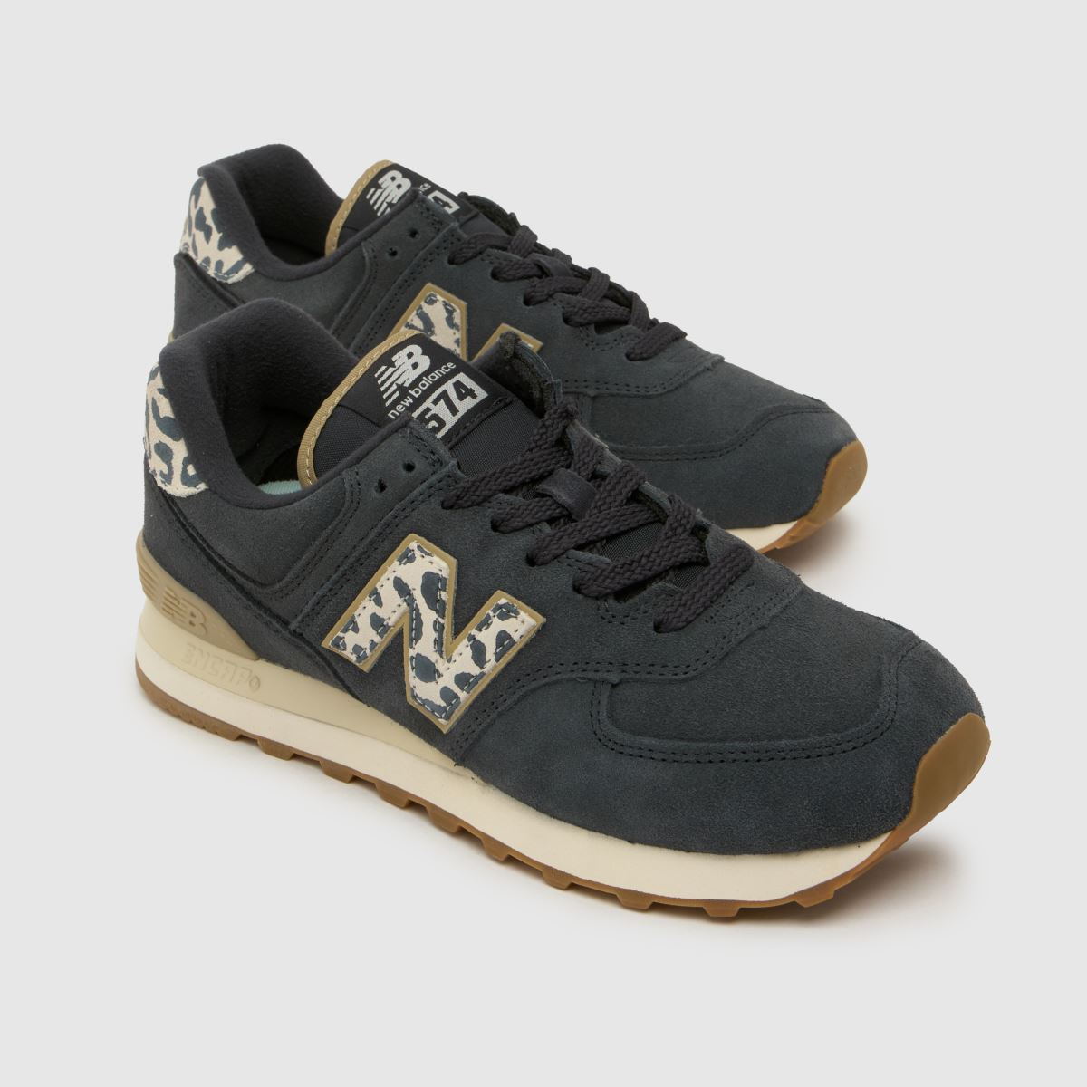 New Balance 574 in Black Multi New Balance 574 4