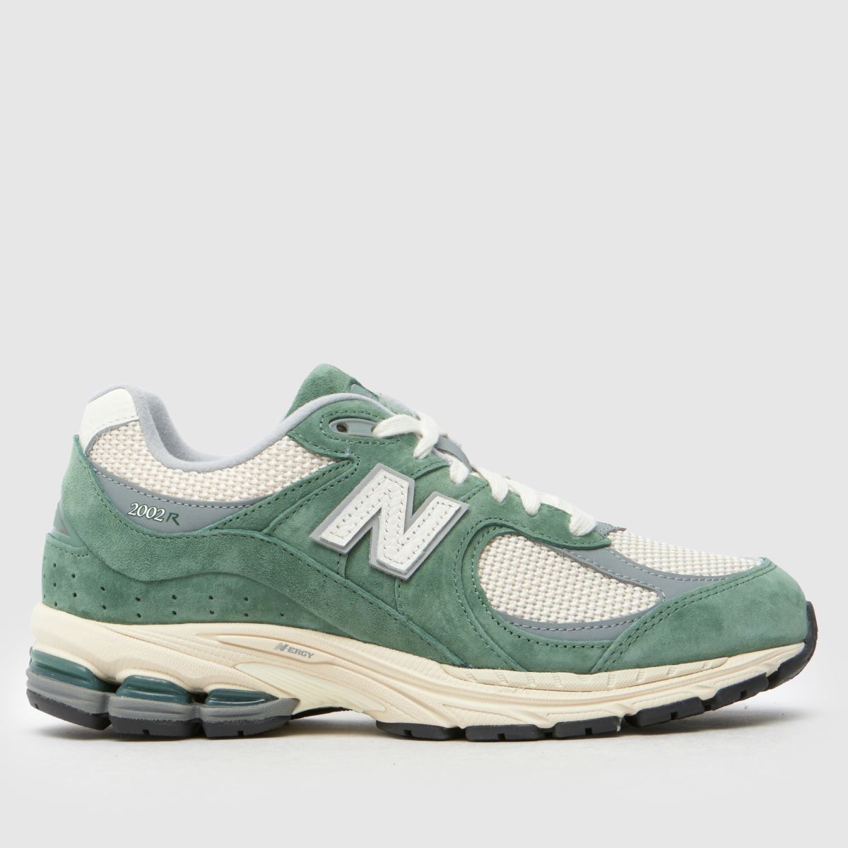 New Balance 2002R Trainers in Green Multi