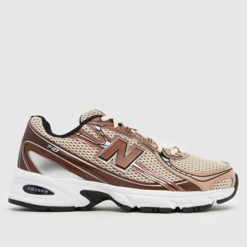New Balance Beige & Brown 740 Womens Trainers