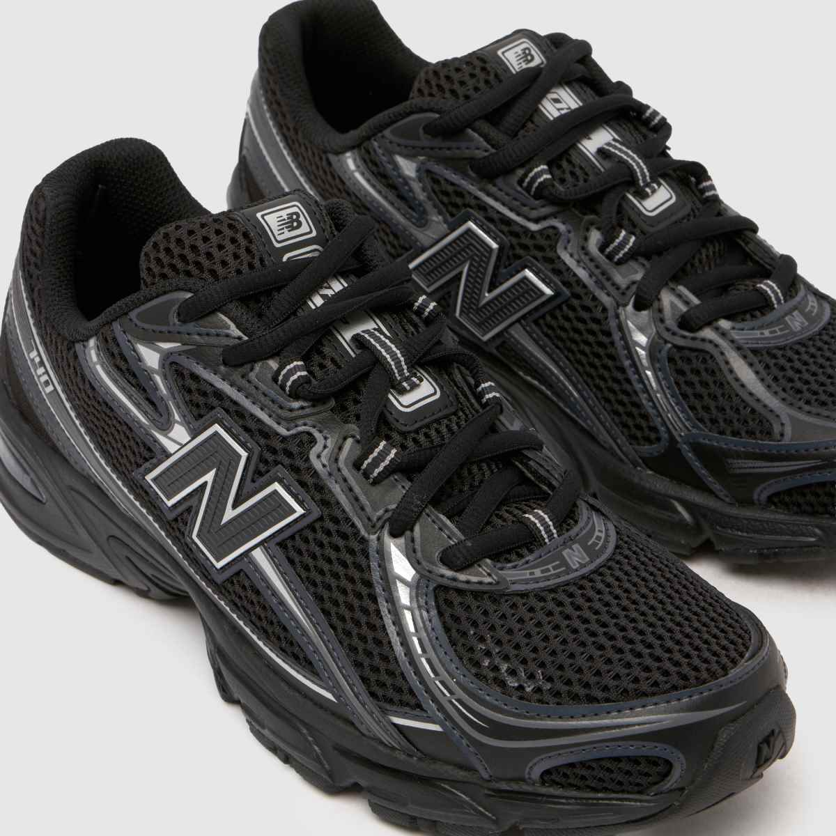 Womens Black & Silver New Balance 740 Trainers | schuh