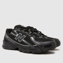 New Balance 740 in Black & Silver New Balance 740,2 of 4