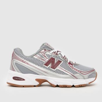 New Balance Silver Multi 740 Womens Trainers