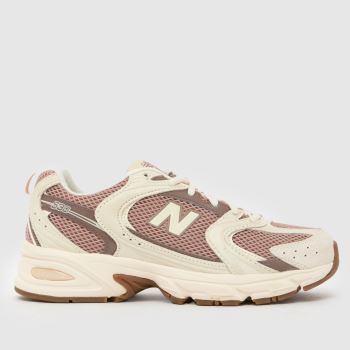 New Balance Beige & Brown 530 Womens Trainers