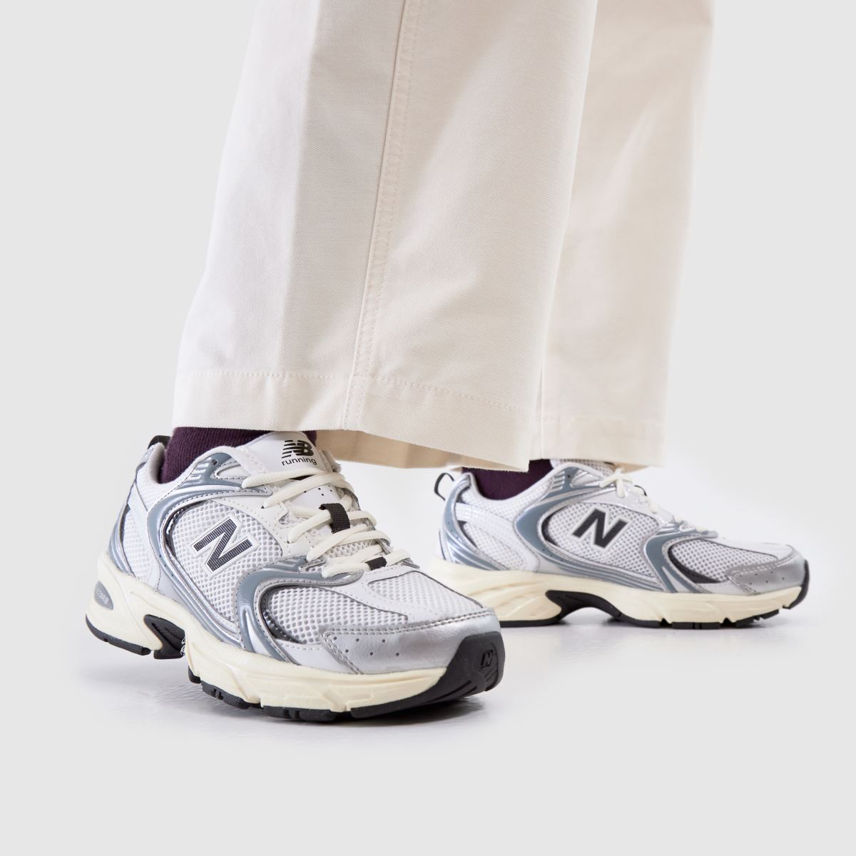 New Balance 530 in Silver Multi New Balance 530 8