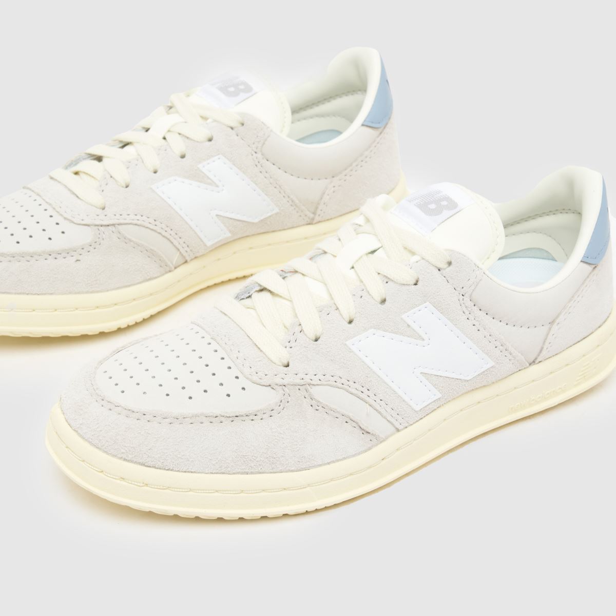New Balance T500 in White & Blue New Balance T500 4
