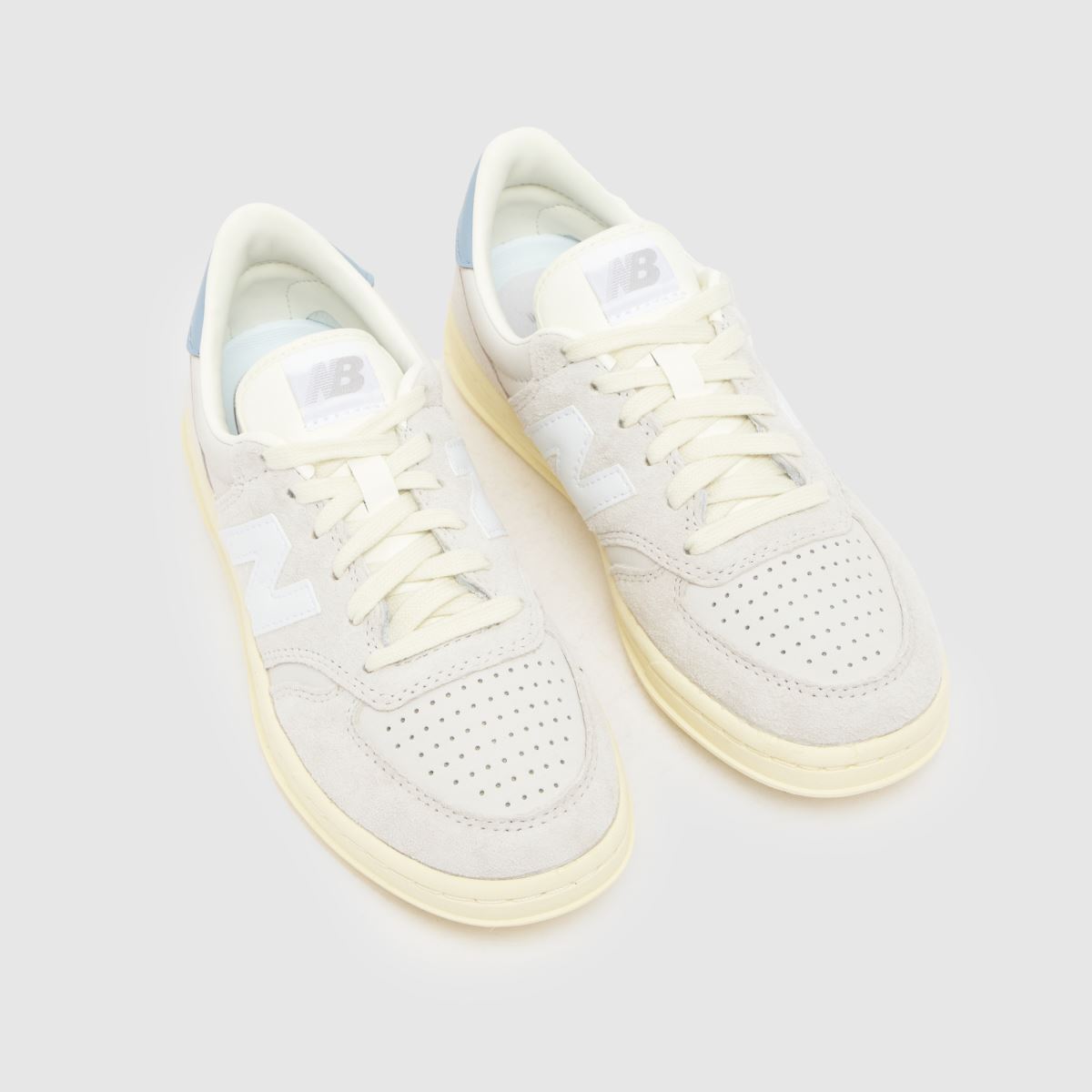 New Balance T500 in White & Blue New Balance T500 7