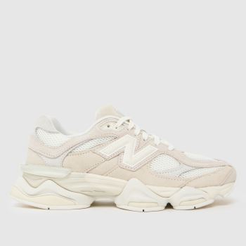 New Balance White 9060 Womens Trainers