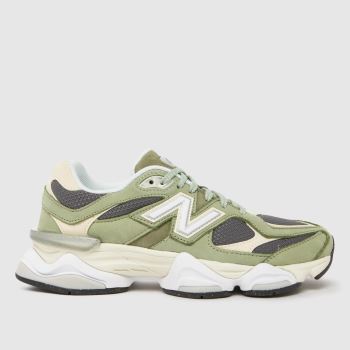 New Balance Green Multi 9060 Womens Trainers