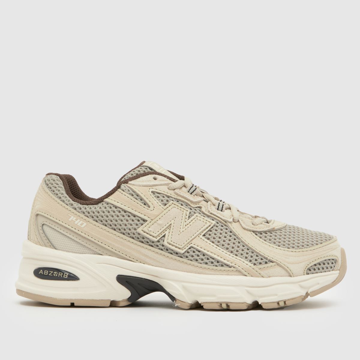 New Balance 740 Trainers in Beige Multi