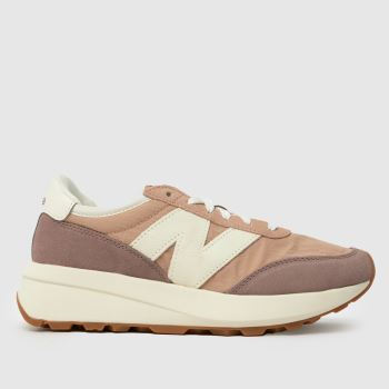 New Balance Brown 370 Womens Trainers