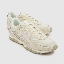 New Balance 204L in Sea Salt & Stone Pink New Balance 204L,3 of 4
