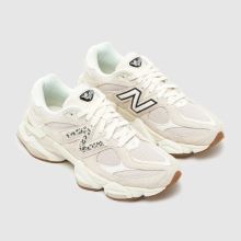 New Balance 9060 in Off-White New Balance 9060,3 of 4
