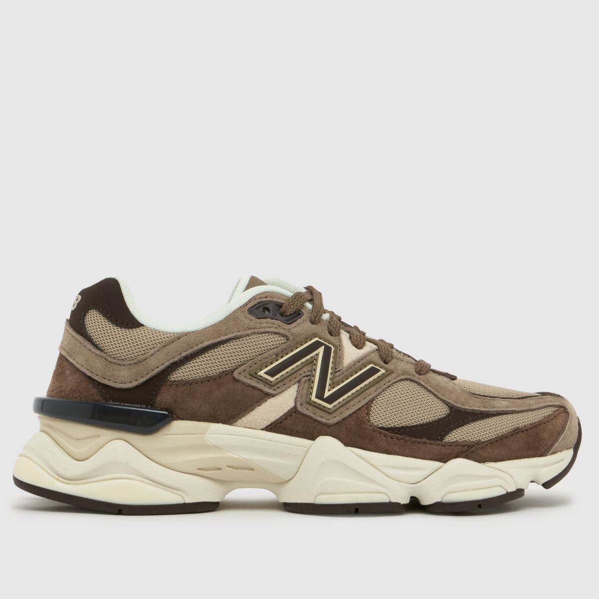New Balance 9060 Trainers in Brown Multi