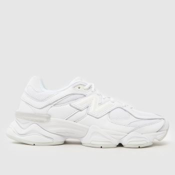 New Balance White 9060 Womens Trainers