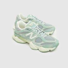 New Balance 9060 in Light Green New Balance 9060,3 of 4