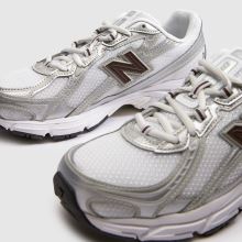 New Balance 740 in White & Silver New Balance 740,4 of 4