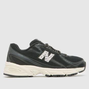 New Balance Black Multi 740 Womens Trainers