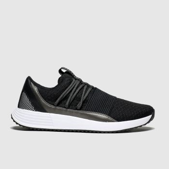 Under Armour black & white breathe lace trainers Under Armour black & white breathe lace trainers