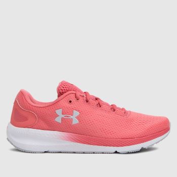 Womens Pale Pink Under Armour Charged Breathe Trainers | schuh