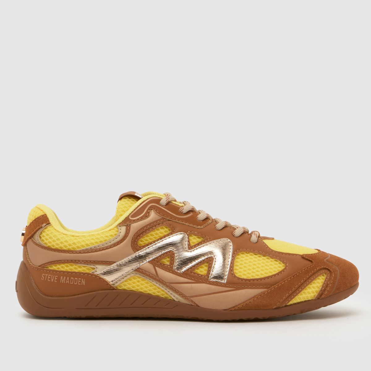 Steve Madden Rally Time Trainers in Brown Multi