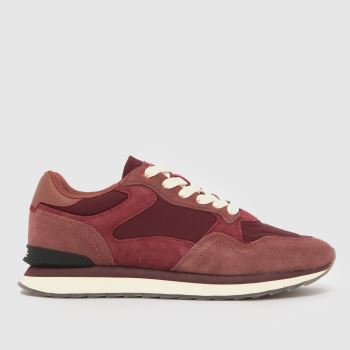 HOFF Burgundy City Dallas Womens Trainers