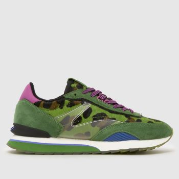 HOFF Green Multi Art Green Womens Trainers
