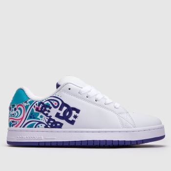 DC White Multi Pixie Womens Trainers