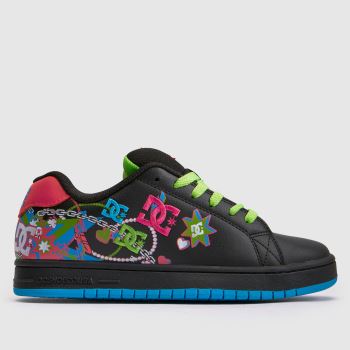 DC Black Multi Pixie Womens Trainers
