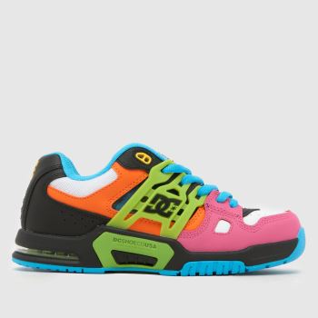 DC Black Multi AT-2 Womens Trainers