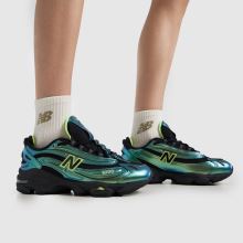 New Balance 1000 in Black & Green New Balance 1000,2 of 4