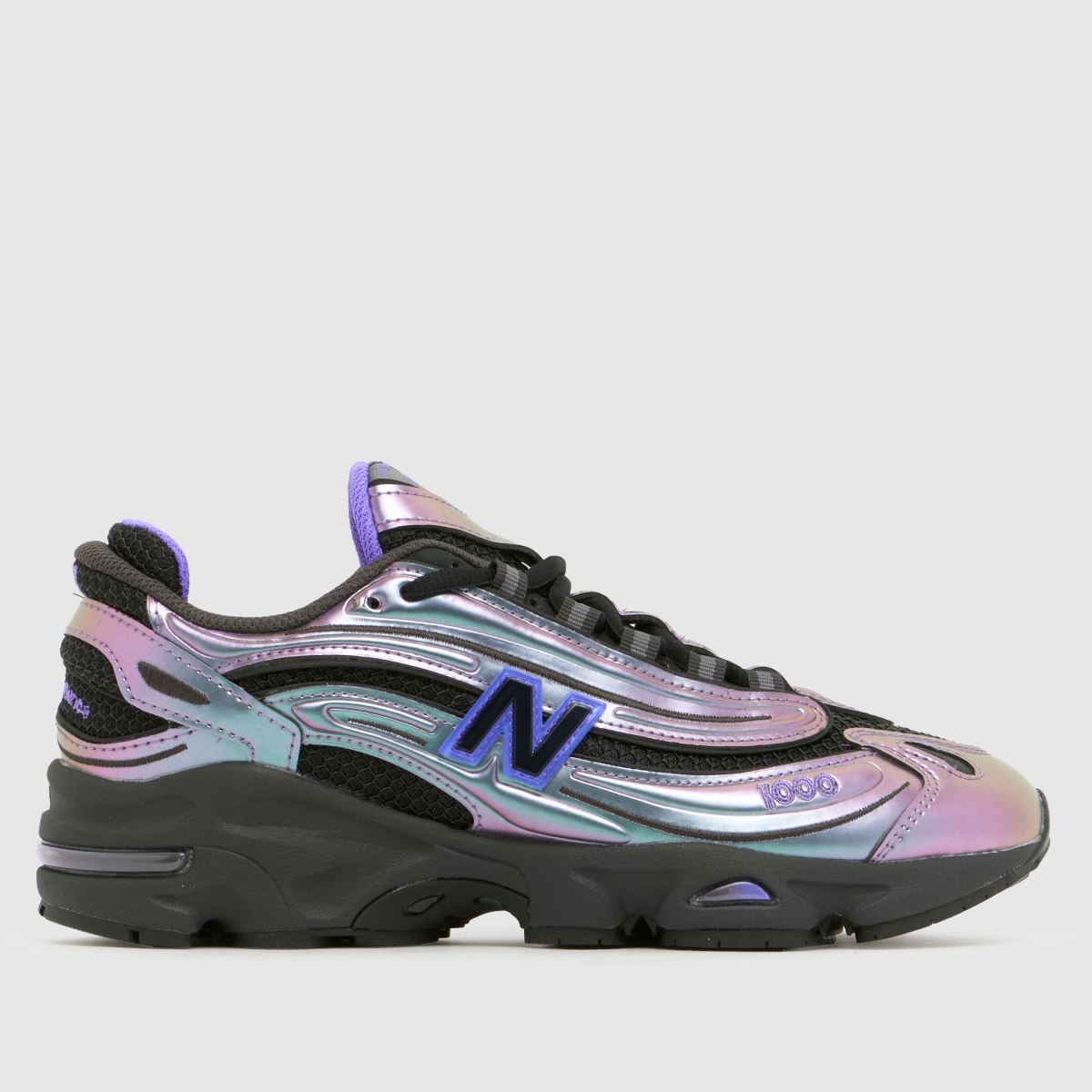 New Balance 1000 Trainers in Black & Purple