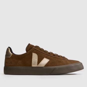VEJA Brown Multi Campo Womens Trainers