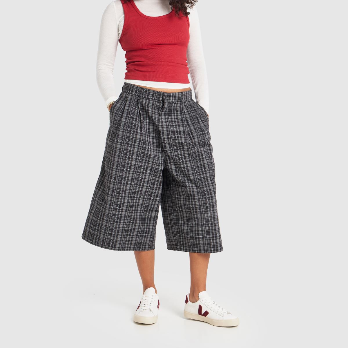 Damen VEJA Weiß-rot Campo Sneaker VEJA Campo 8