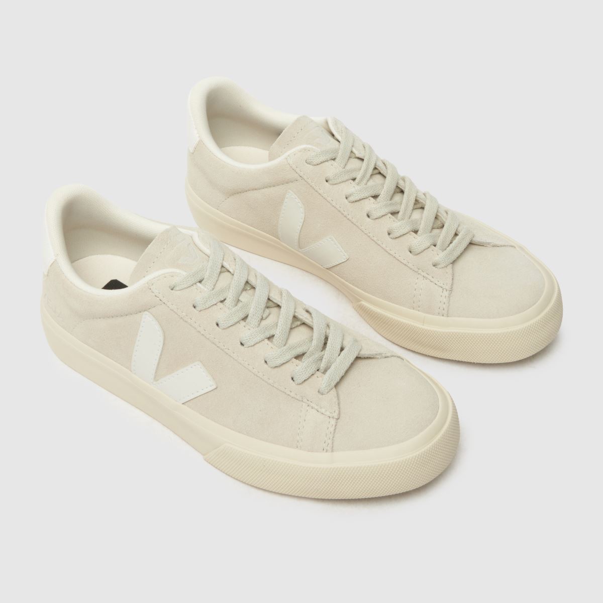 Womens Natural VEJA Campo Trainers schuh