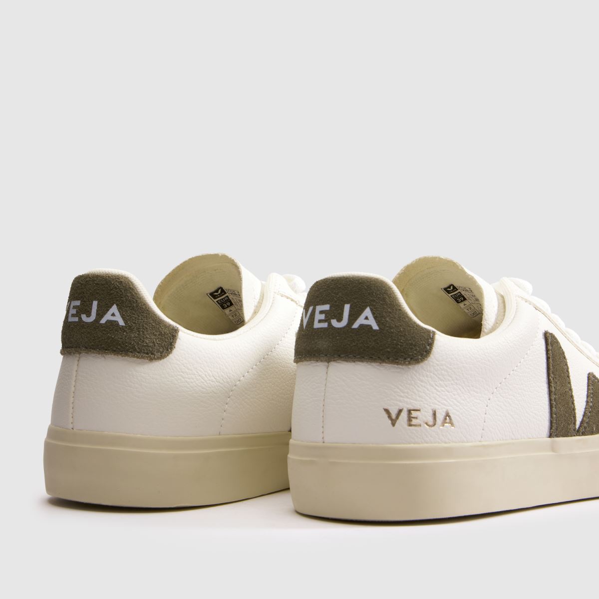 VEJA Campo in White & Green VEJA Campo 7