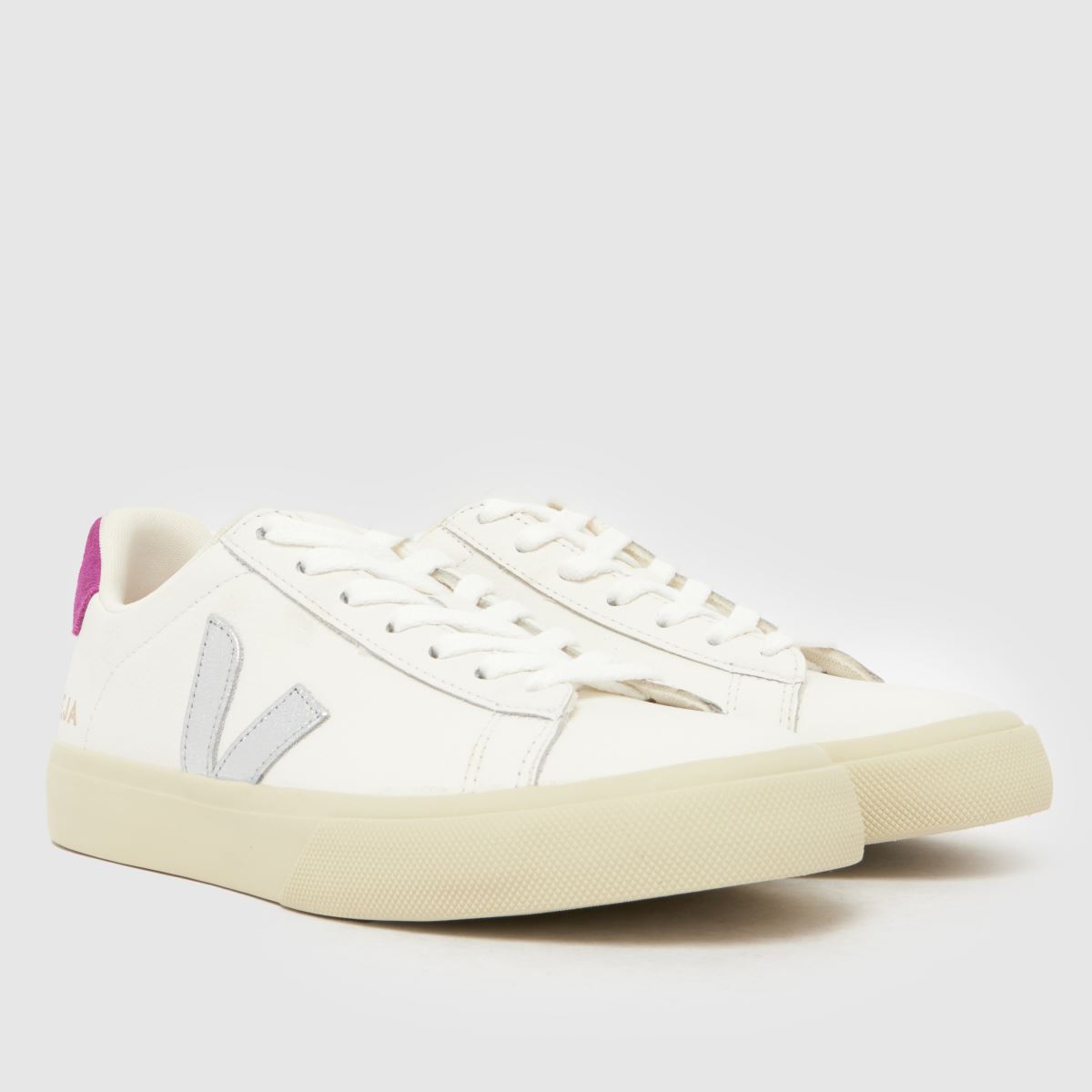 VEJA Campo in White & Pink VEJA Campo 3