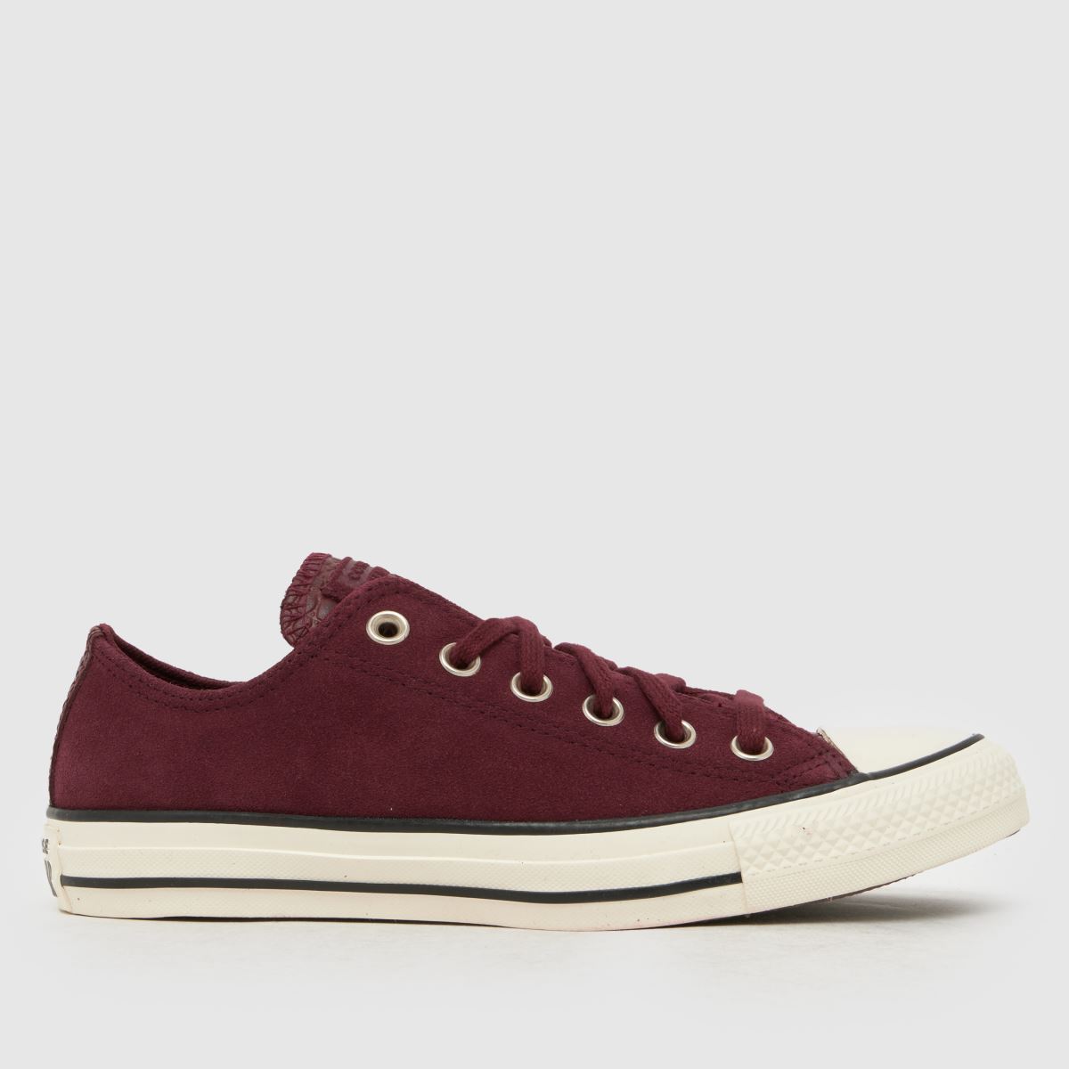 Converse All Star Ox Trainers in Burgundy
