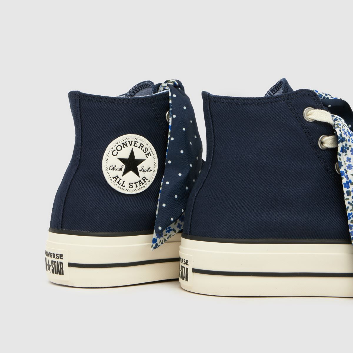 Damen Converse Marineblau All Star Lift Hi Clubhouse Sneaker Converse All Star Lift Hi Clubhouse 7