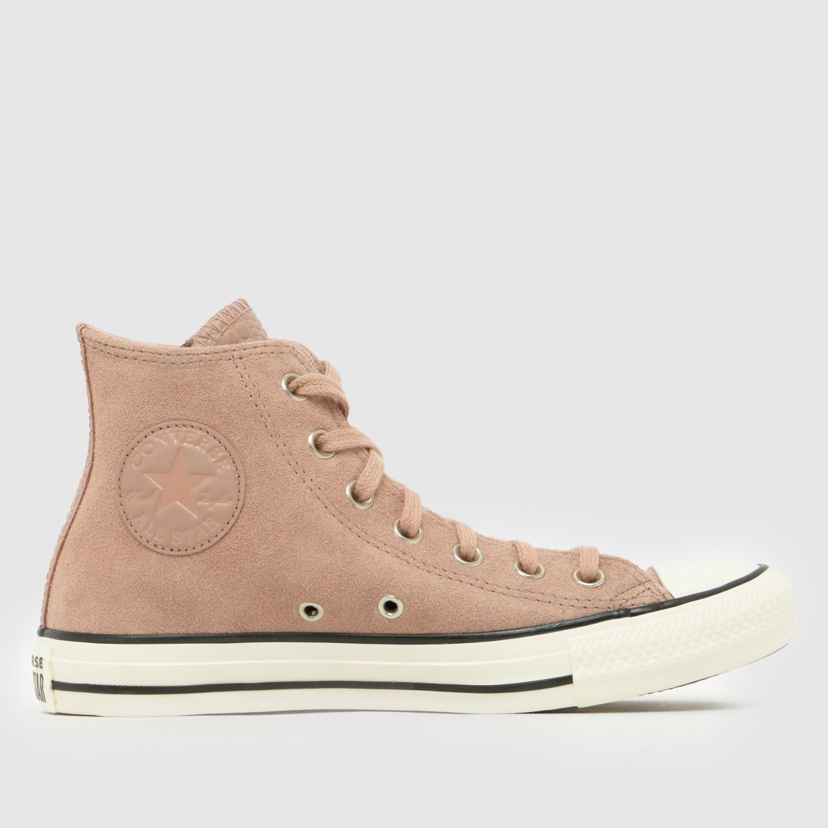 Converse All Star Hi Trainers in Taupe