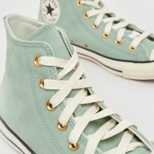 Converse All Star Hi Suede in Light Green Converse All Star Hi Suede,3 of 4