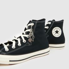 Converse Chucks In Love All Star Hi in Black & White Converse Chucks In Love All Star Hi,3 of 4