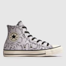Converse All Star Hi in White & Black Converse All Star Hi,1 of 4