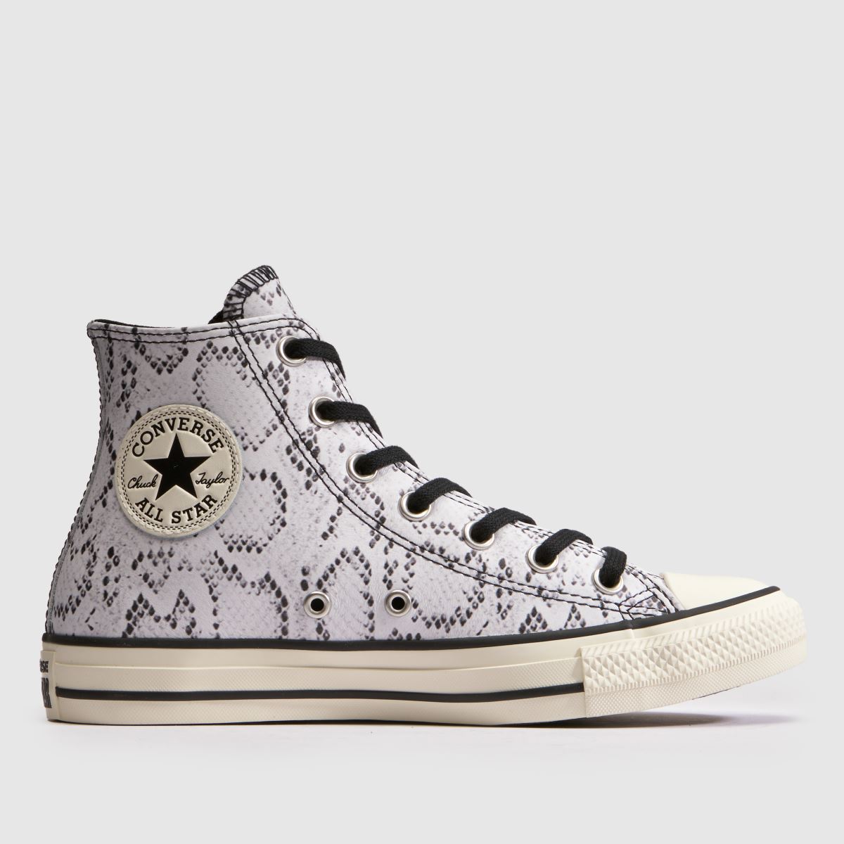 Converse All Star Hi in White & Black Converse All Star Hi