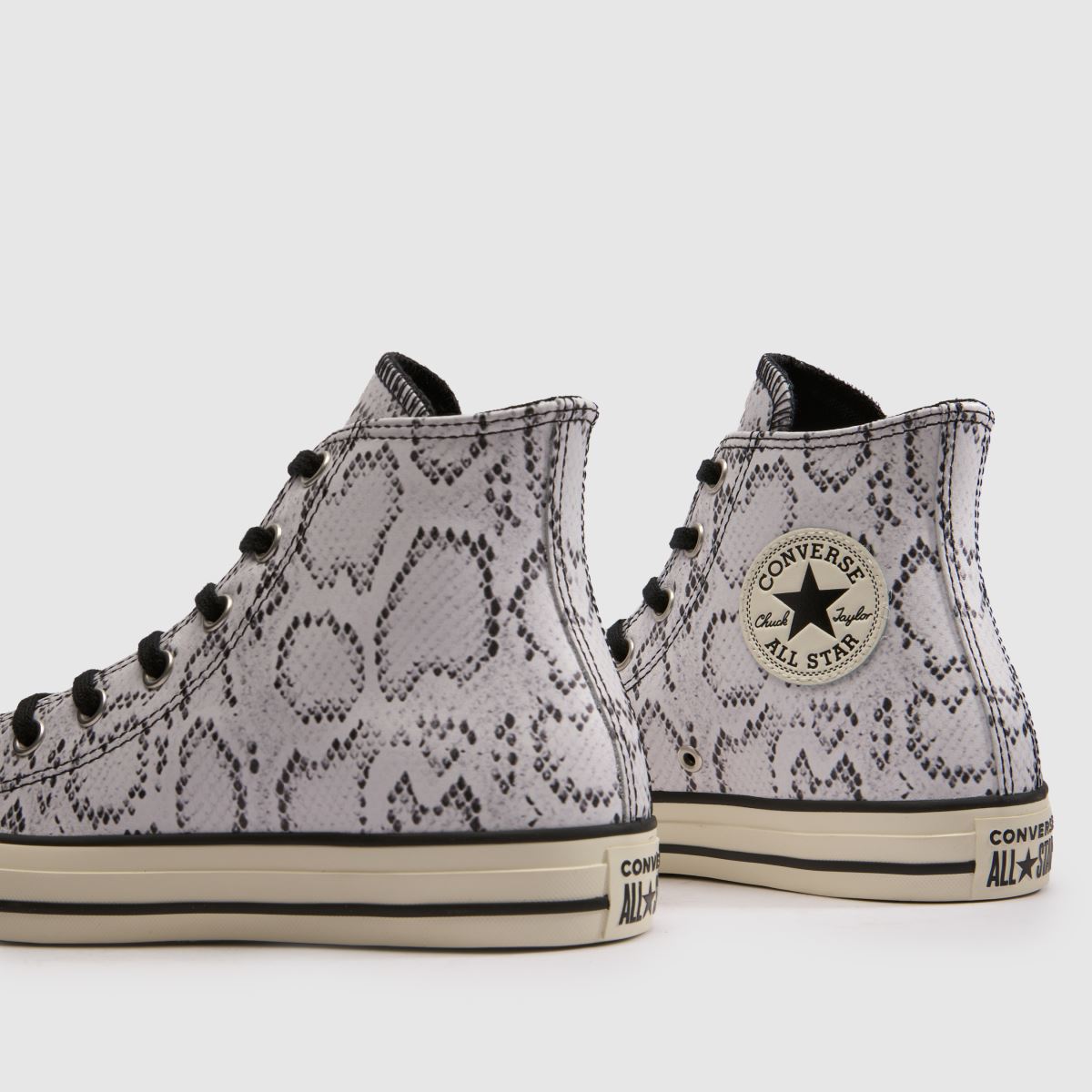 Converse All Star Hi in White & Black Converse All Star Hi 7