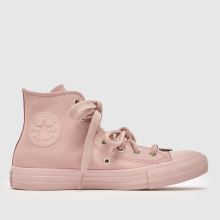 Converse All Star Hi Charms in Pale Pink Converse All Star Hi Charms,1 of 4