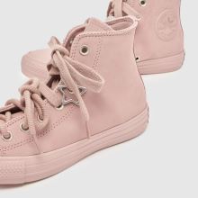 Converse All Star Hi Charms in Pale Pink Converse All Star Hi Charms,4 of 4