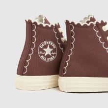 Converse All Star Hi in Dark Brown Converse All Star Hi,4 of 4